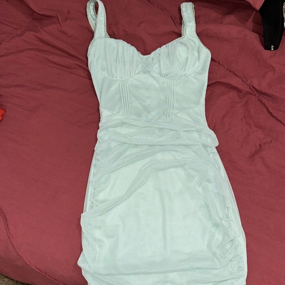 Light Green Corset Dress - Picture 1 of 1